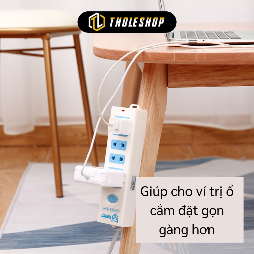 Giá Đỡ Ổ Điện - Thanh Trượt Gắn Tường Giữ Cố Định Ổ Điện, Tháo Lắp Dễ Dàng 9686