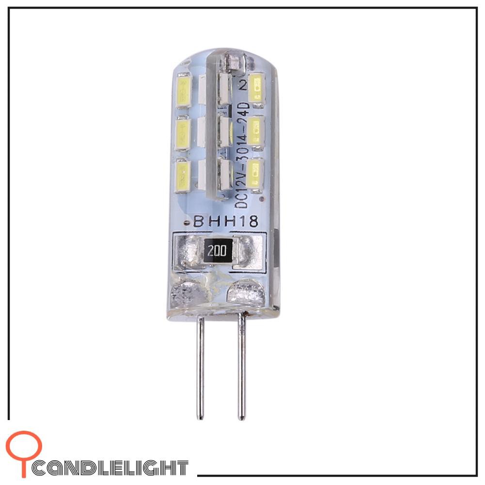 Bóng Đèn Led Hình Trái Bắp Clt.G4 2w Dc 12v 24 Smd3014 110lm