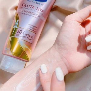 Sữa Dưỡng Thể Trắng Sáng Đều Màu Da Ban Đêm Vaseline Healthy Bright Gluta-Hya Serum Burst Lotion | BigBuy360 - bigbuy360.vn