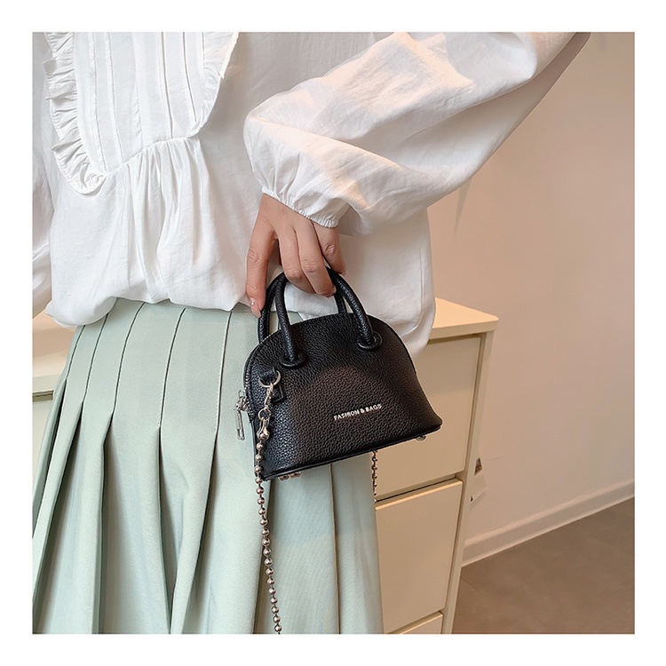 Túi Đeo Chéo Nhỏ Xinh Họa Tiết Trái Vải Phong Cách Hàn Quốc Cho Nữ