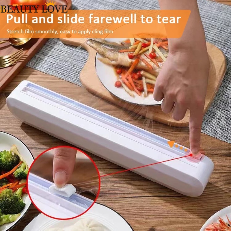 1 Dụng Cụ Cắt Màng Bọc Thực Phẩm Chuyên Nghiệp Bằng Nhựa