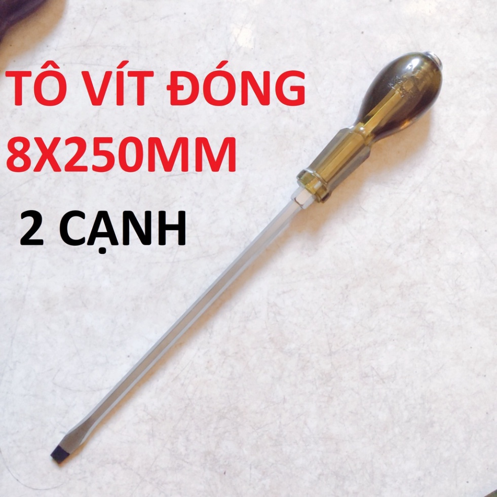 Tô vít đóng phi 6mm hoặc 8mm  các kích thước dài ngắn