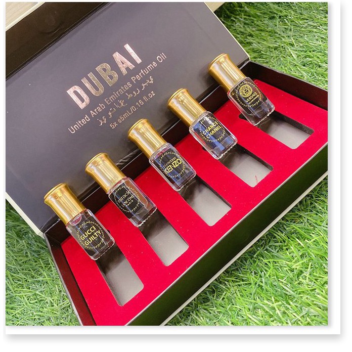 [Mã giảm giá] [Mã giảm giá] Set 5 Chai Tinh Dầu Nước Hoa Dubai Siêu Thơm | BigBuy360 - bigbuy360.vn