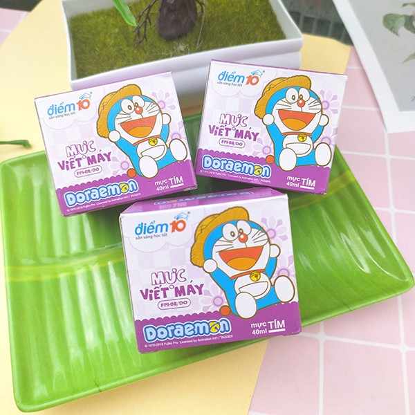 Mực viết máy màu tím Doraemon✅ FREESHIPCó video thật Mực viết máy màu tím Doraemon chất lượng, giá rẻ - Phát Huy Hoàng