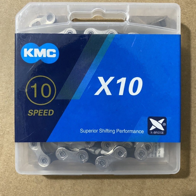 Xích chính hãng KMC X10 dùng cho líp 10 tầng MTB và Road