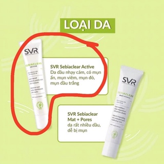 Kem dưỡng da dầu mụn SVR