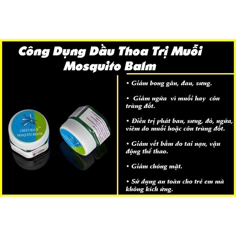 Kem bôi muỗi đốt Thái Lan