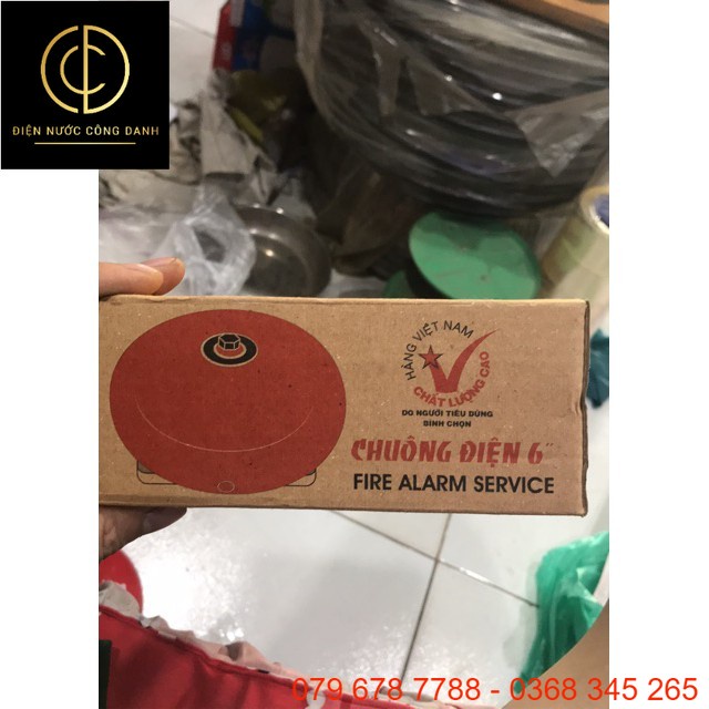 Chuông điện Tiến Thành 8", 6",4" 220vac