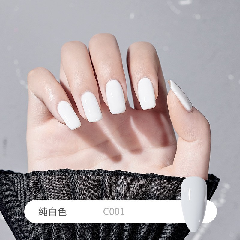 Sơn Gel As chai 15ml trắng đen chăm sóc trang trí móng làm nail mi shop hoangnam nail