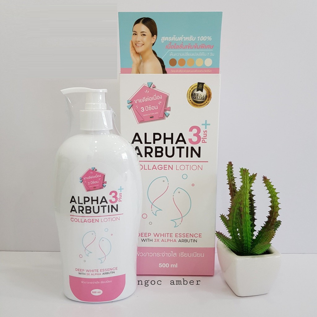 LOTION DƯỠNG TRẮNG BODY ALPHA ARBUTIN 3 PLUS+ COLLAGEN