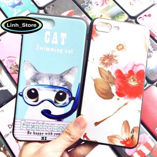 [Iphone] Ốp Dẻo In Hình Hoạ Tiết Nổi 10D Đủ Các Đời Máy Cho Iphone 6 6S 7 7S 8 8S PLUS X XR XS XS MAX 11 11 PRO 11 MAX