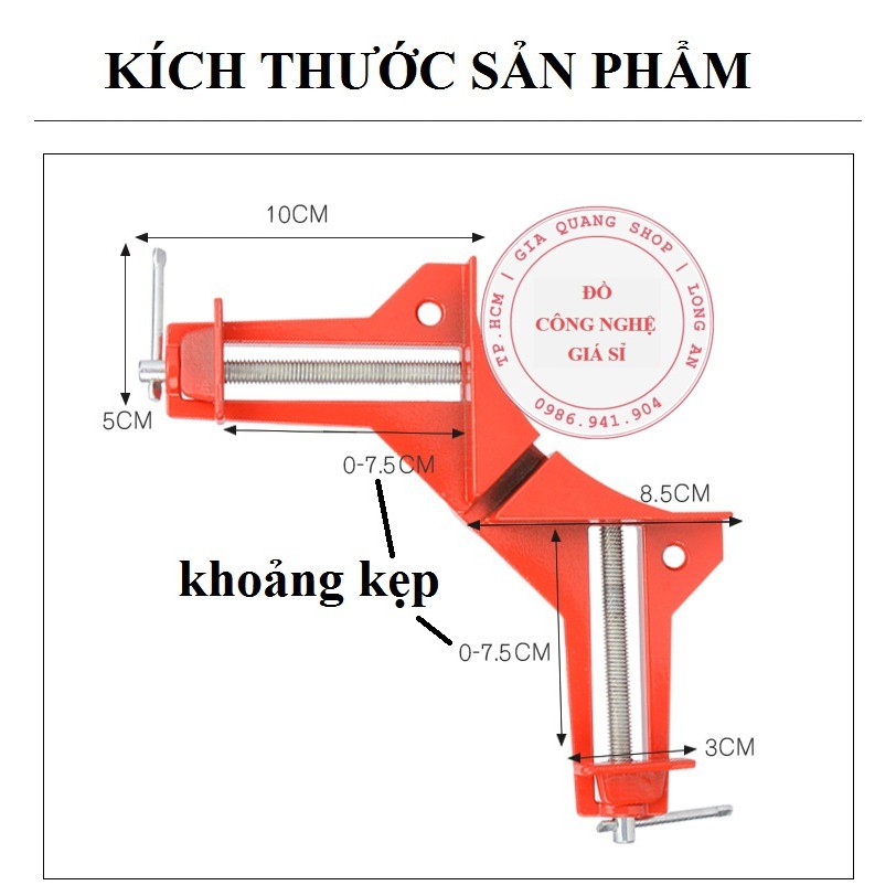 Kẹp góc vuông