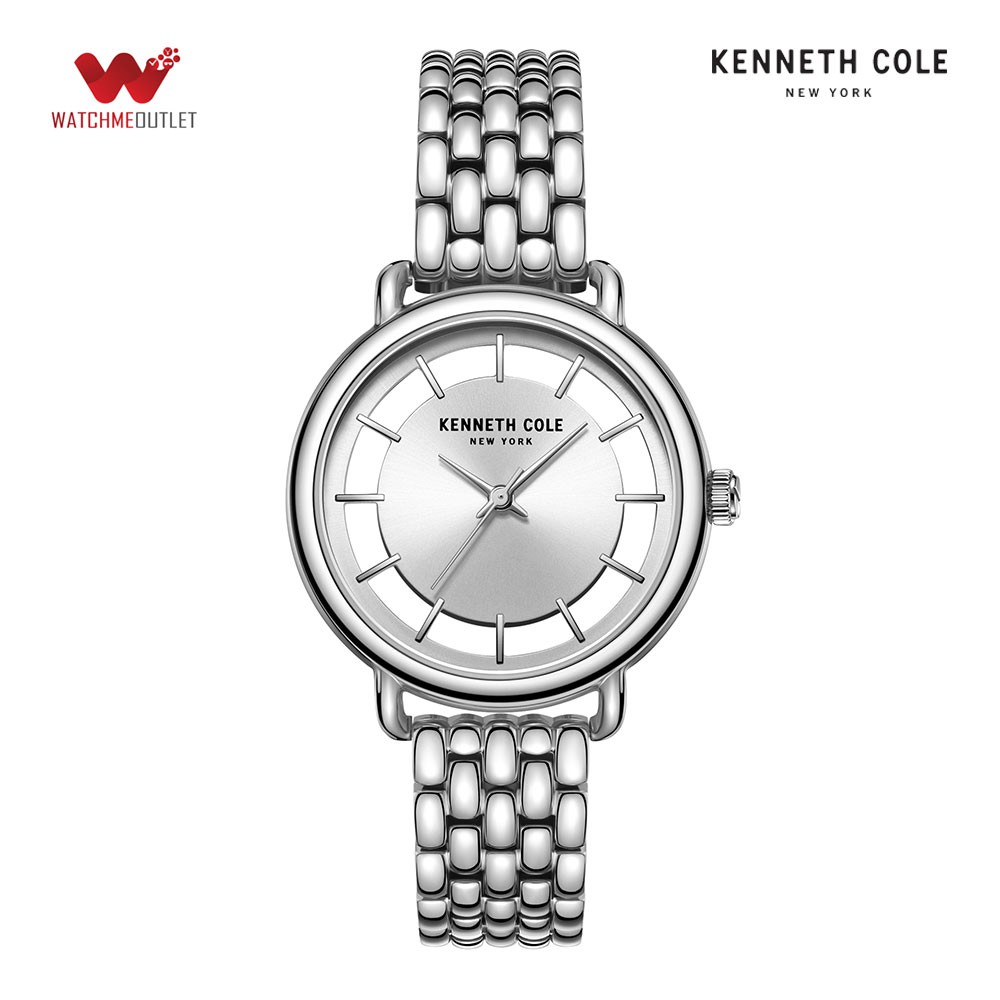 Đồng hồ Nữ Kenneth Cole dây thép không gỉ 34mm - Transparency KC50790001