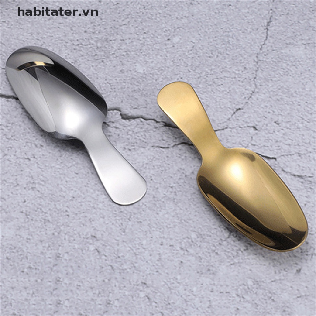Muỗng Cà Phê Mini Tay Cầm Ngắn Bằng Inox Tiện Dụng Cho Nhà Bếp