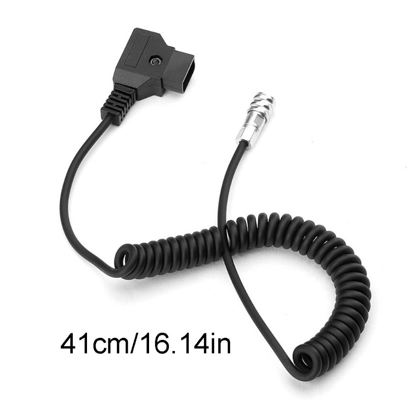SHAS D-tap Power Cable for BMPCC 4K Battery Weipu 2 pin Female to P Tap Pack of 1 Fit for Blackmagic Pocket Cinema Camera 4k