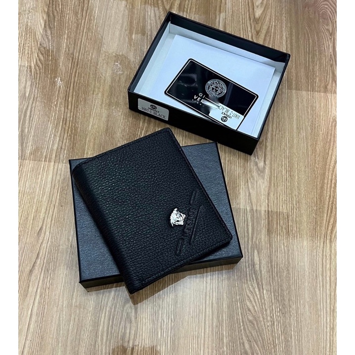 Ví da nam cao cấp, ví nam da thật fullbox