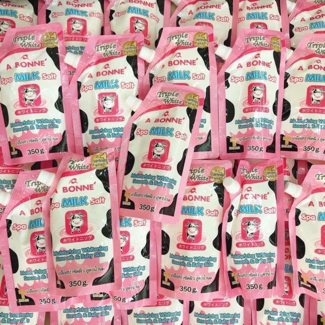Muối tắm Tẩy Tế Bào Chết sữa bò thái A Bonne Spa Milk Salt | BigBuy360 - bigbuy360.vn