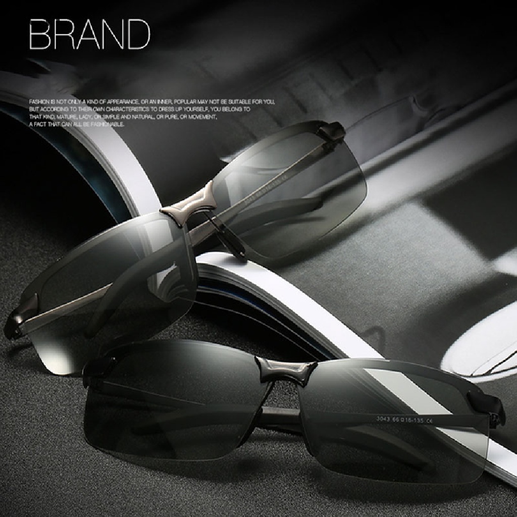 CYC Polarized Photochromic Sunglasses Day And Night Driving Fishing Night Vision CY