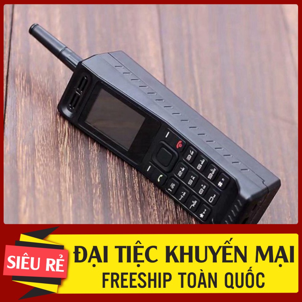 GIÁ KỊCH SÀN Điện Thoại 4 Sim Pin Khủng Retro Telephone W2 Sạc cho Smartphone giả giọng nói GIÁ KỊCH SÀN