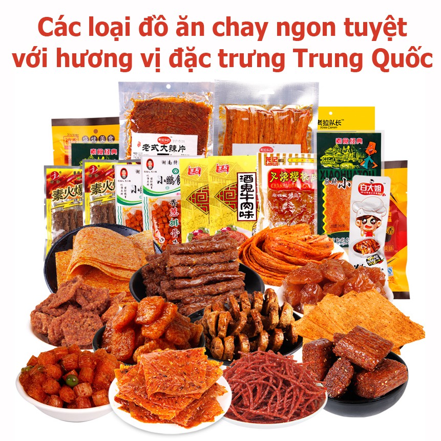 Tổng Hợp Các Loại Đồ Ăn Vặt Chay Ngon Tuyệt của Trung Quốc 2