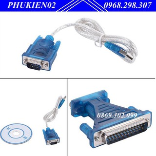 Cáp USB sang cổng Com Rs232 9 PIN Nối Tiếp DB25 DB9 Cáp Cho Windows 98/98SE/2000//Me/XP Máy Tính