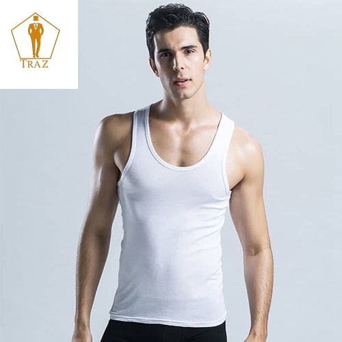 Áo Lót Ba Lỗ Nam TRAZ Chất Liệu Cotton Mềm Mại, Thoáng Khí, Thấm Hút Mổ Hôi Tốt.
