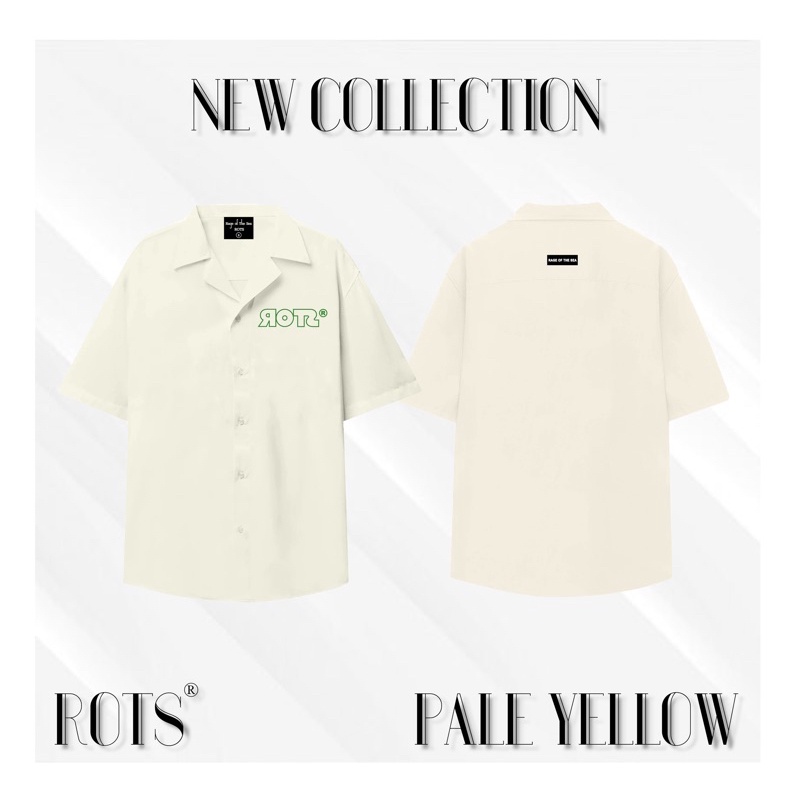 ÁO SƠ MI UNISEX FORM ÂU ROTS BASIC