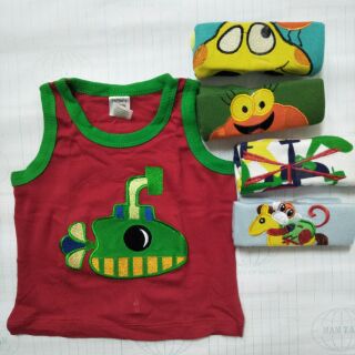Set 5 áo cộc tay Carter bé trai bé gái đóng hộp