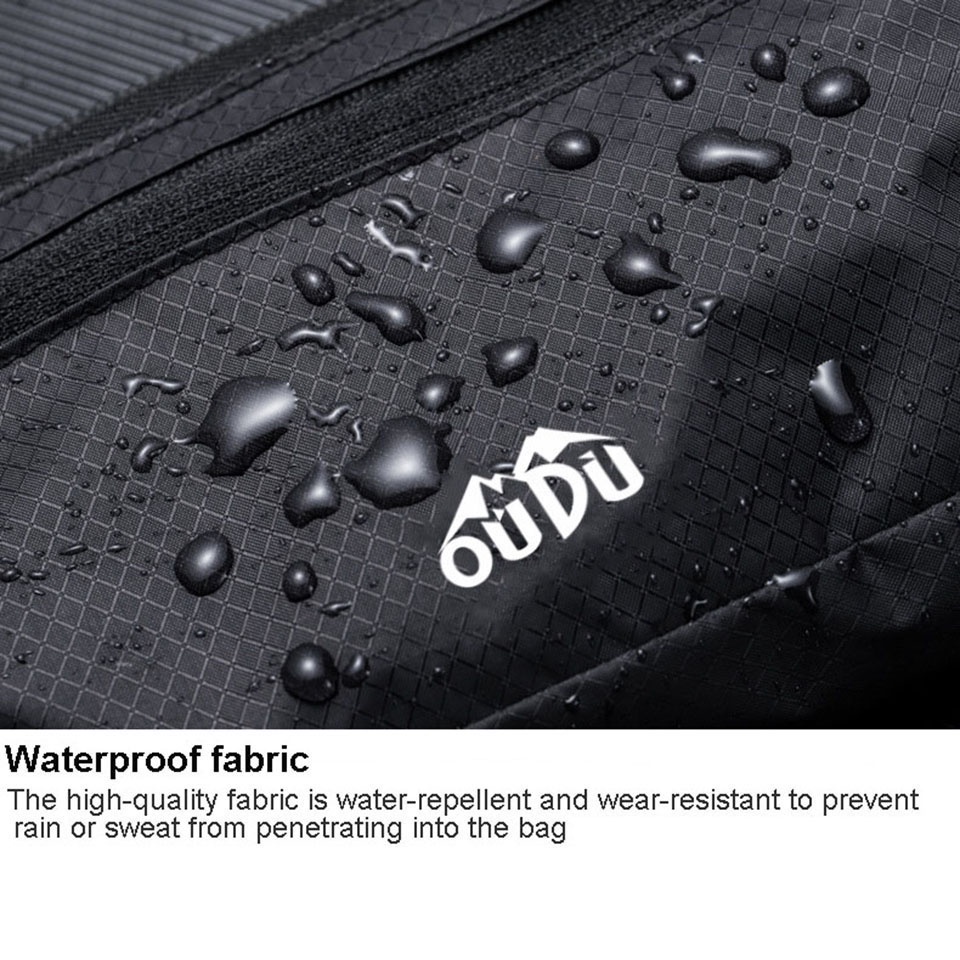 Túi Thể Thao Đeo Hông Có Khóa Kéo Chống Thấm Nước Thời Trang Cho Nam Và Nữ