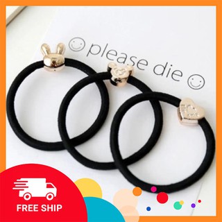 [FREESHIP_Hàng Auth] [SIÊU HOT] COMBO 3 DÂY NỊT CHUN CỘT TÓC HÀNG QC PK102 (giao ngẫu nhiên)