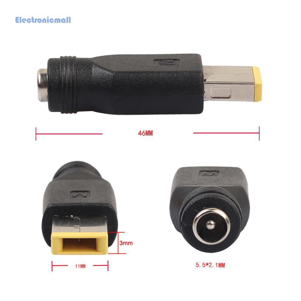Đầu chuyển đổi jack sang vuông 5.5x2.1mm cho Lenovo ThinkPad