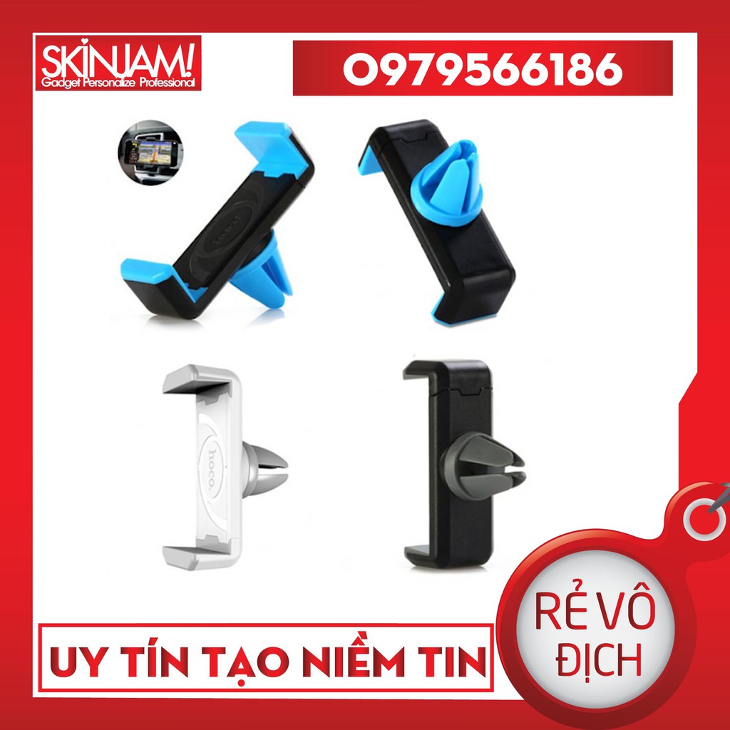 Giá Đỡ Điện Thoại Trên Ô Tô Hoco CHP01 - Kẹp Cửa Gió - Chính Hãng Hoco