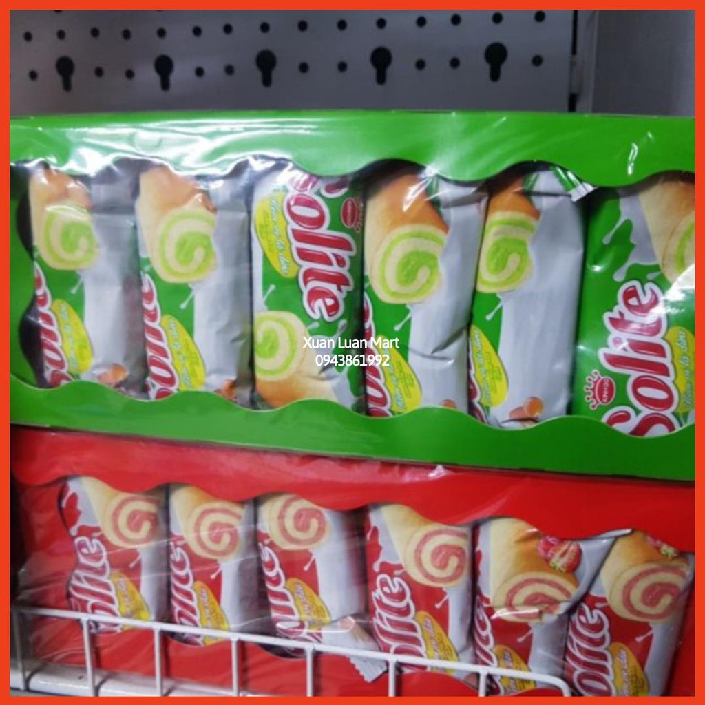 Bánh Bông Lan Cuốn Solite 360g Kinh Đô