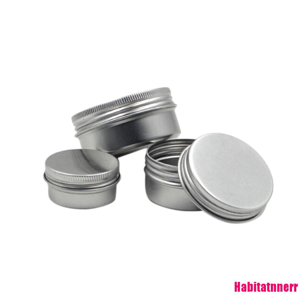 (hàng Mới Về) Hộp Thiếc Đựng Son Dưỡng Môi 10 / 20 / 50 / 100 / 150ml Kèm Ốc Vít Tiện Dụng | BigBuy360 - bigbuy360.vn