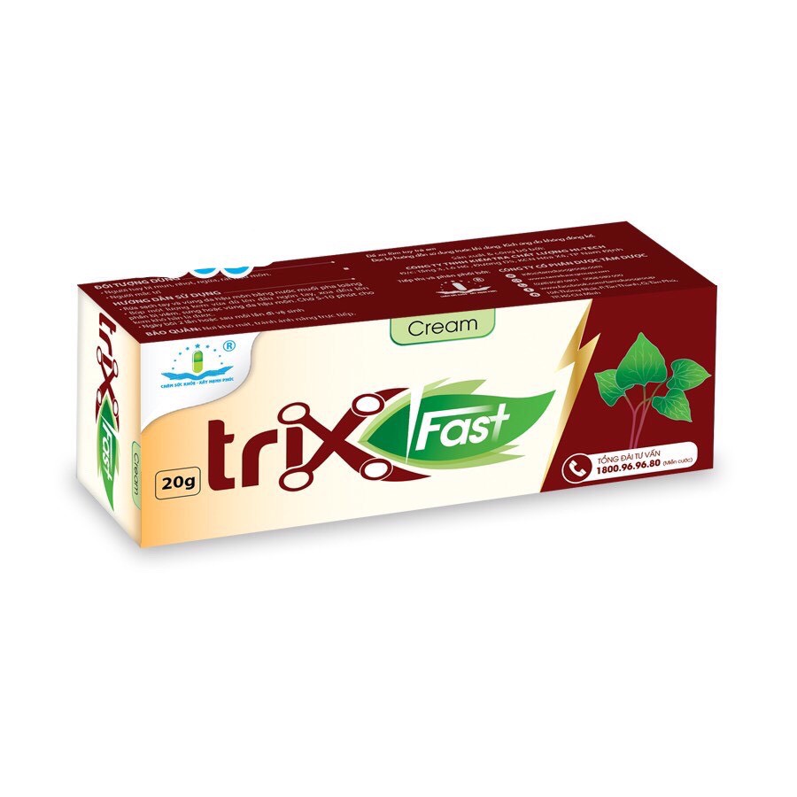 Kem bôi trĩ Cream Trix Fast Tuýp 20g