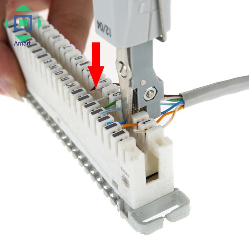 Dụng cụ nhấn cáp mạng phụ hợp cho cáp RJ11 Ethernet LAN RJ45
