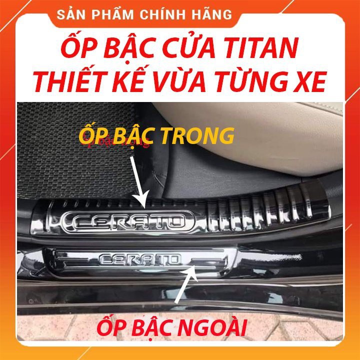 ốp bậc cửa,nẹp bước chân xe ALTIS 2014-2019 ,ốp trang trí bậc cửa xe ALTIS mạ titan sáng bóng