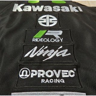 Áo khoác bảo hộ mô tô Kawasaki_Motorcycle Riding Jacket