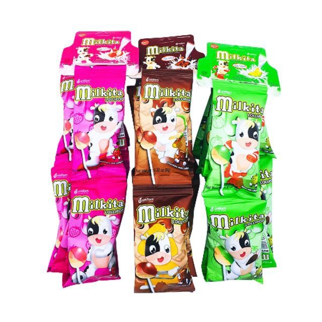 Kẹo Sữa 30 Que Milkita Vị Hỗn Hợp (Gói 270g)