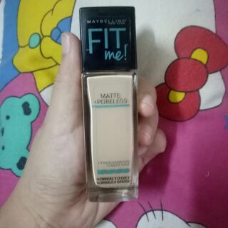 Thanh lý 2 chai kem nền Fit me tone 125