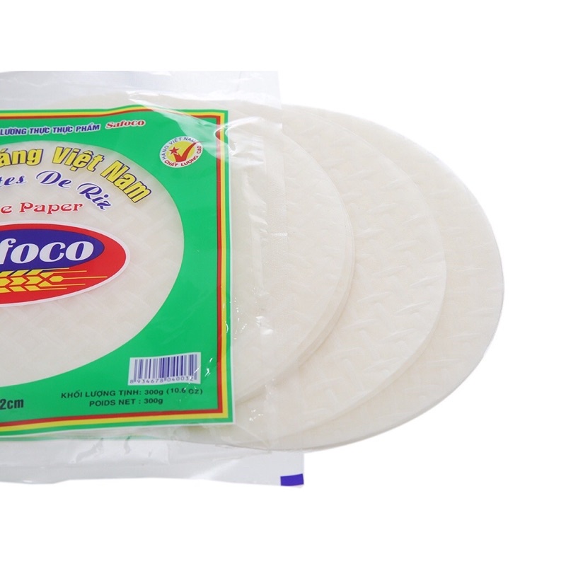 Bánh tráng cuốn gỏi ăn liền Safaco 200g/300g