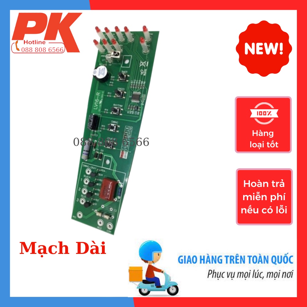 Điều khiển quạt cây Mitsubishi - Remote quạt treo tường Mitsubishi - Mạch điều khiển quạt mitsubishi LOẠI TỐT