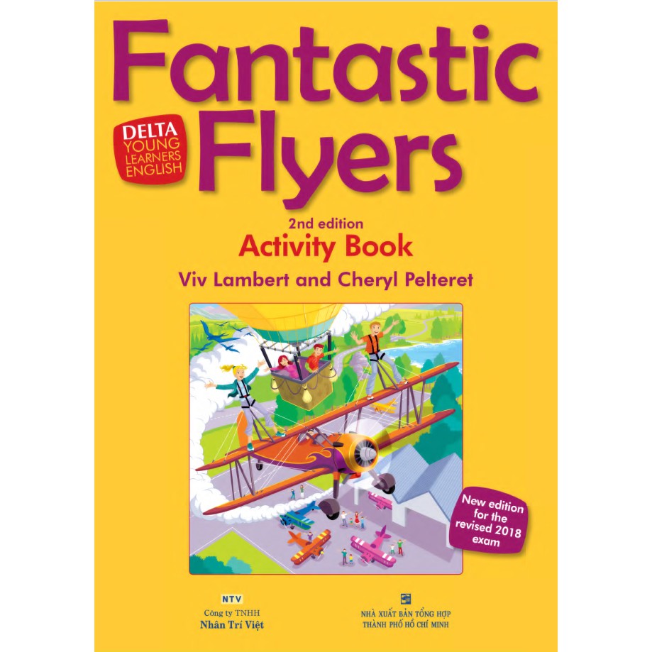 Sách - Fantastic Flyers 2nd Edition - Activity'S Book (Kèm 1 Đĩa Mp3)