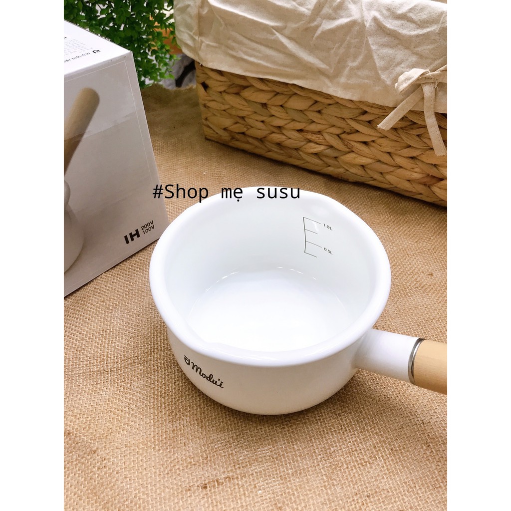 Nồi quánh bột cho bé Modui cao cấp Hàn Quốc mới nhất 2021