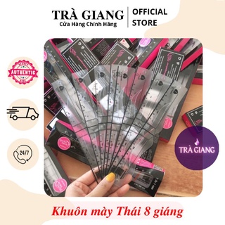 Khuôn vẽ lông mày thái lan 8 giáng
