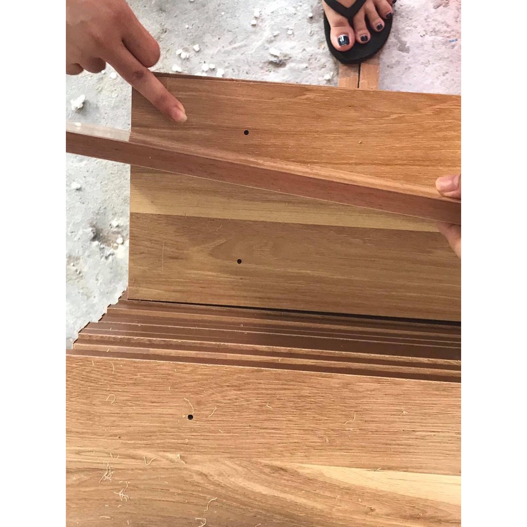 Kệ gỗ góc tường đa năng Gem Decor