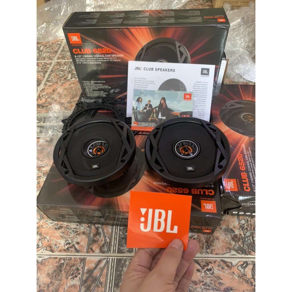 1 ĐÔI LOA CÁNH JBL CLUB 6520 CAO CẤP 16CM HÀNG CHÍNH HÃNG HÀNG THÁO XE