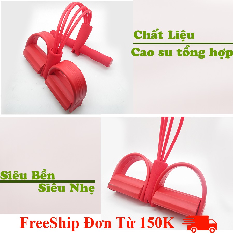 [BIGSALE] Dây Kéo Lưng Tập Bụng Dây Tập Thể Dục, Tập Gym, Tập Cơ Bụng Thông Minh Điều Chỉnh Lực Kéo Hàng xịn