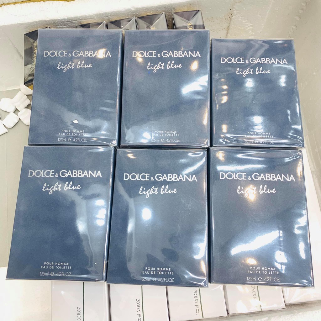 Nước hoa Nam D&G Light Blue Pour Home EDT Fullbox chính hãng