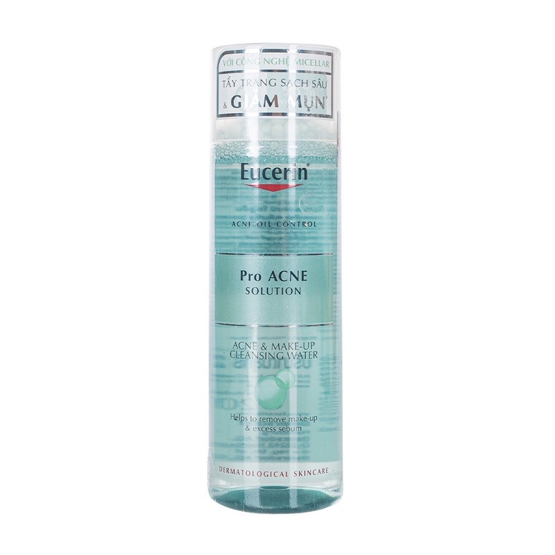 Nước tẩy trang da mụn Eucerin Pro Acne Solution Cleansing Water 200ml
